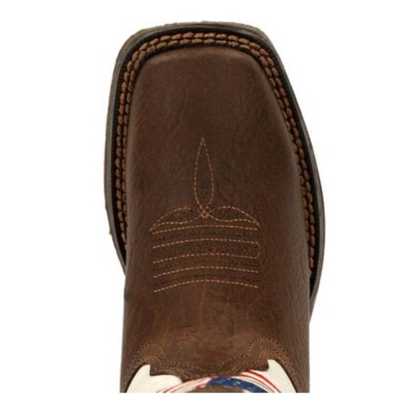 Lil' Rebel™ by Durango® Little Kids Distressed Flag Western Boot - Picture 7 of 15